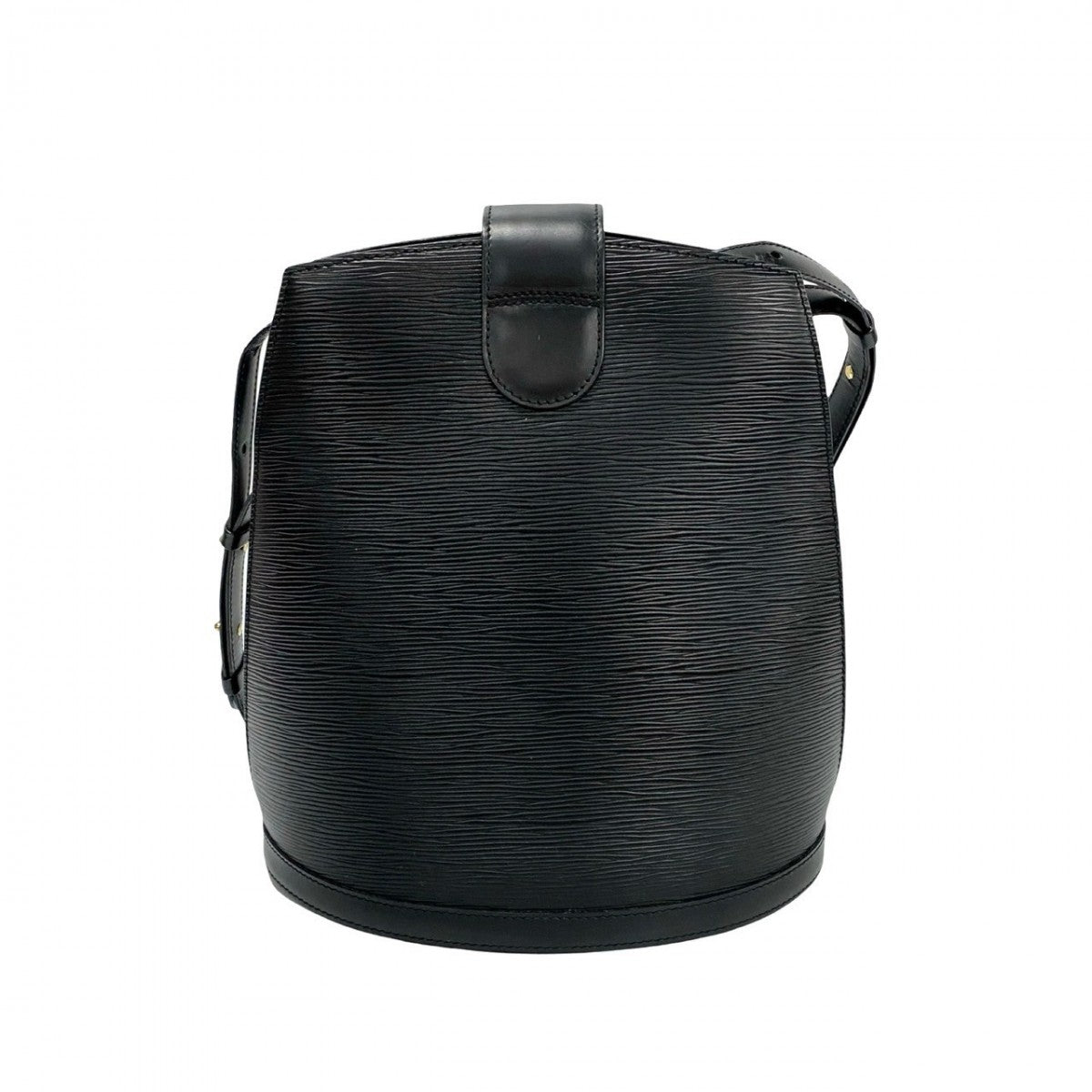 LOUIS VUITTON Shoulder Bag M52252 Epi Leather black Epi Cluny