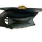 GUCCI Shoulder Bag Leather, PVC Navy GG logo Metal Sherry line Women Used Authentic
