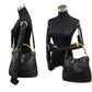 GUCCI Shoulder Bag Bamboo black