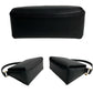 GUCCI Handbag leather black Turn lock Bamboo Women Used Authentic