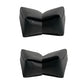 GUCCI Handbag leather black Turn lock Bamboo Women Used Authentic