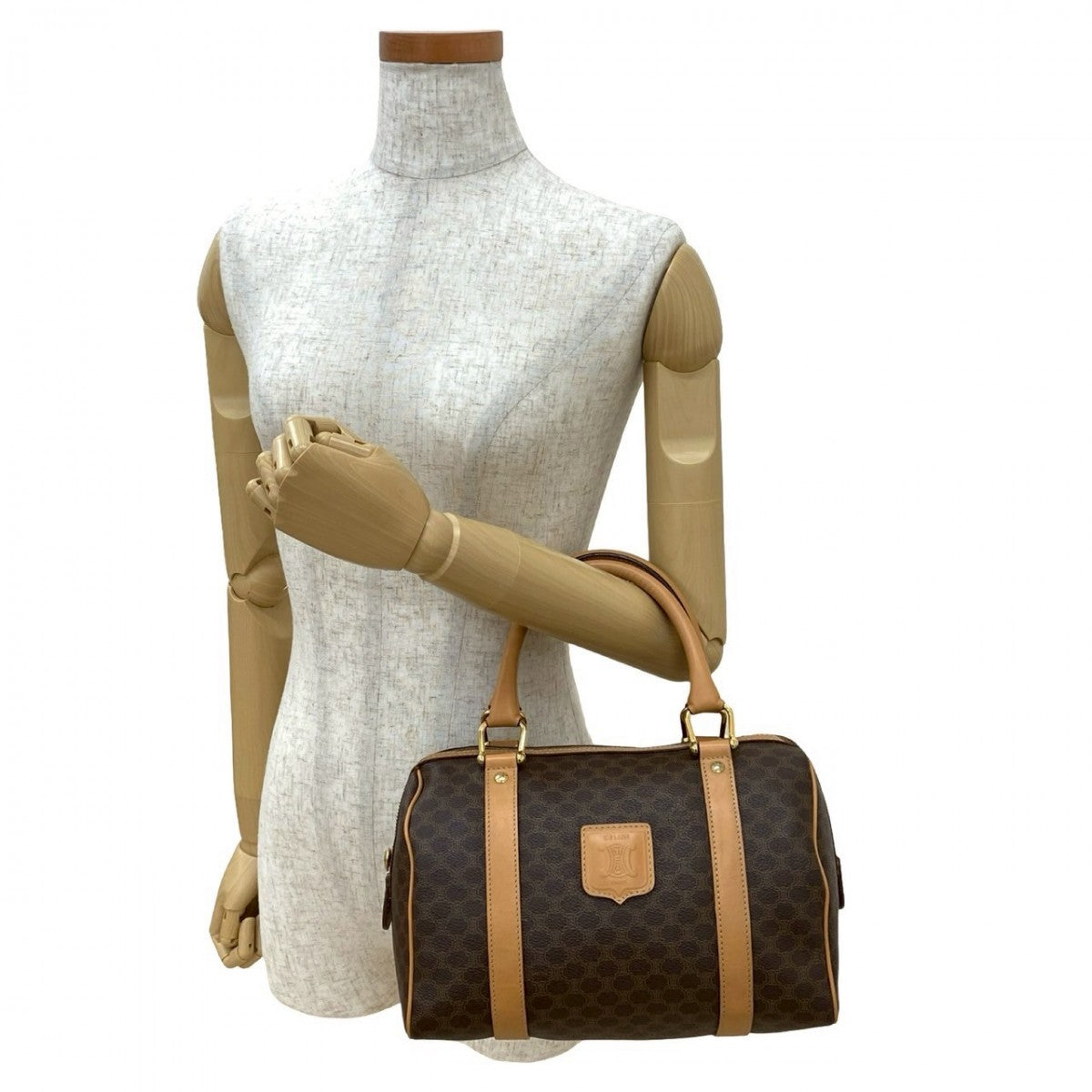 CELINE Handbag leather Brown
