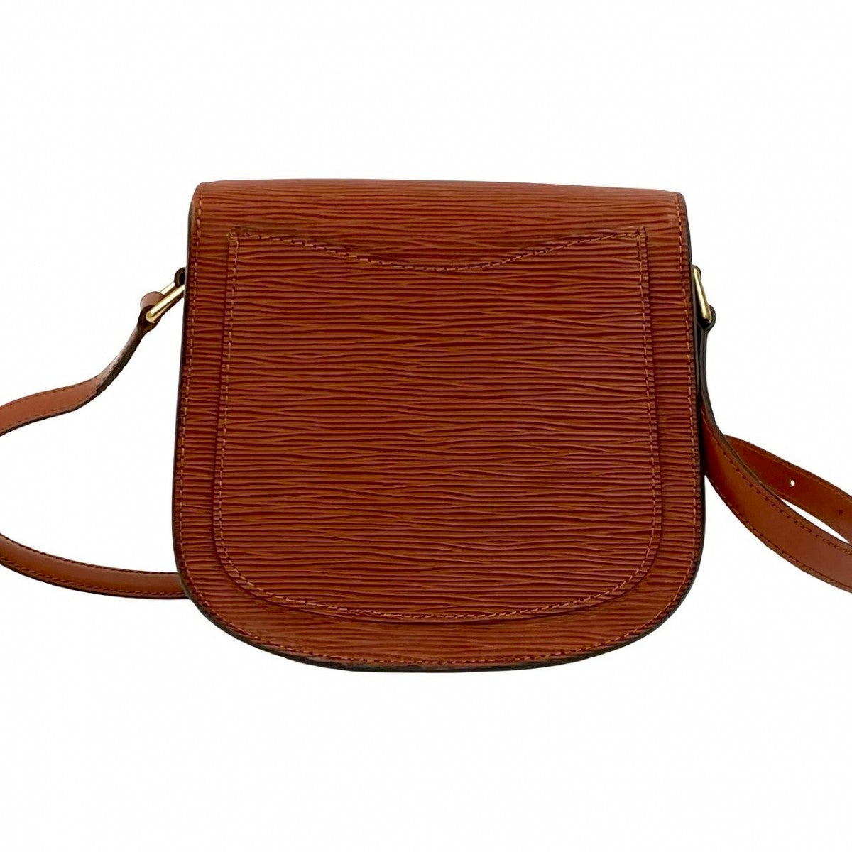 LOUIS VUITTON Shoulder Bag M52213 leather Brown Epi Mini Saint-Cloud