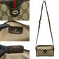 GUCCI Shoulder Bag leather Brown Sherry line