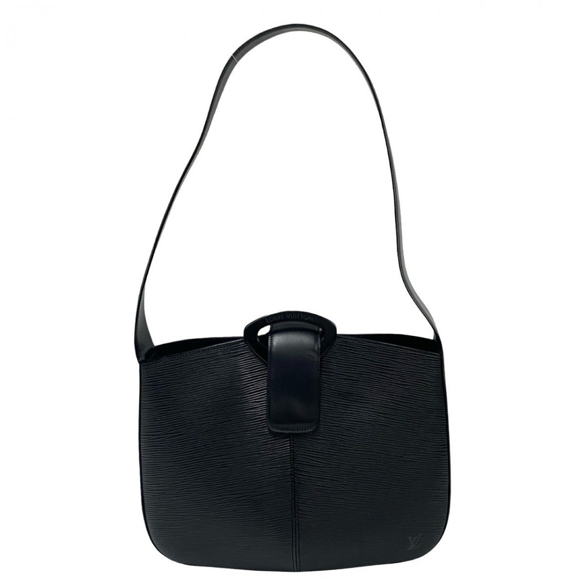 LOUIS VUITTON Shoulder Bag M52162 Epi Leather black Epi Revli