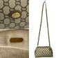 GUCCI Shoulder Bag leather Brown