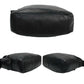 PRADA Shoulder Bag leather black logo mens Used Authentic