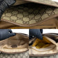 GUCCI Shoulder Bag leather Brown