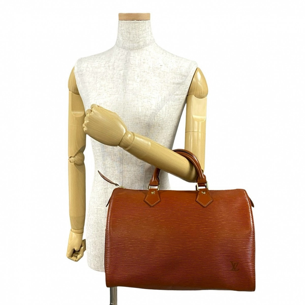 LOUIS VUITTON Handbag Epi Leather Brown Epi Speedy 30 Women(Unisex) Used Authentic