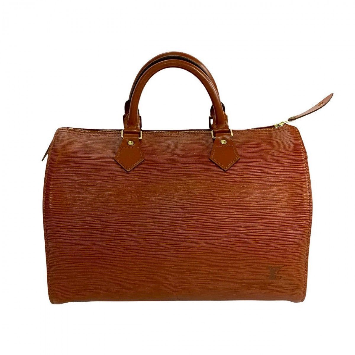 LOUIS VUITTON Handbag Epi Leather Brown Epi Speedy 30 Women(Unisex) Used Authentic
