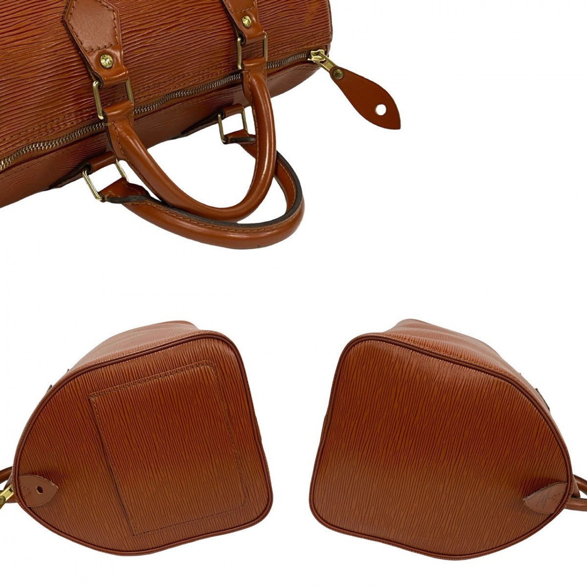 LOUIS VUITTON Handbag Epi Leather Brown Epi Speedy 30 Women(Unisex) Used Authentic