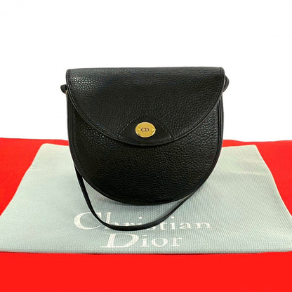 Dior Shoulder Bag leather black
