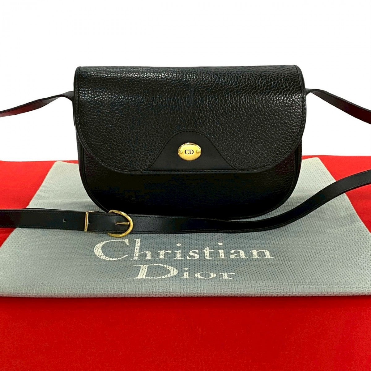 Dior Shoulder Bag leather black