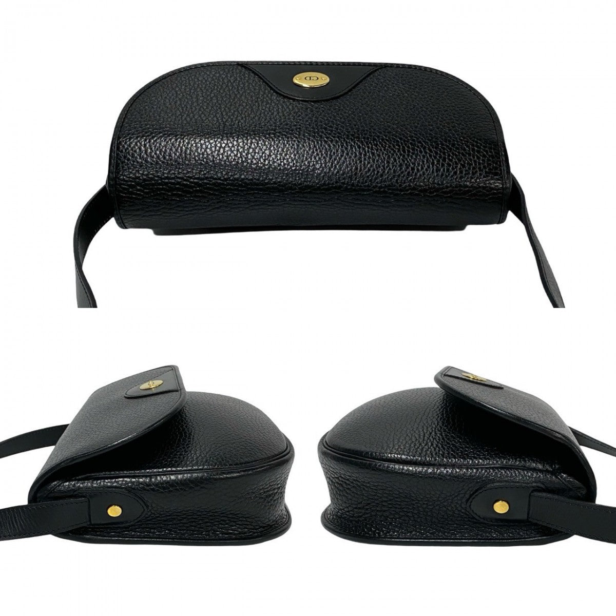 Dior Shoulder Bag leather black