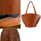 LOUIS VUITTON Tote Bag M52263 Epi Leather Brown Epi Sunjack shopping Women Used Authentic
