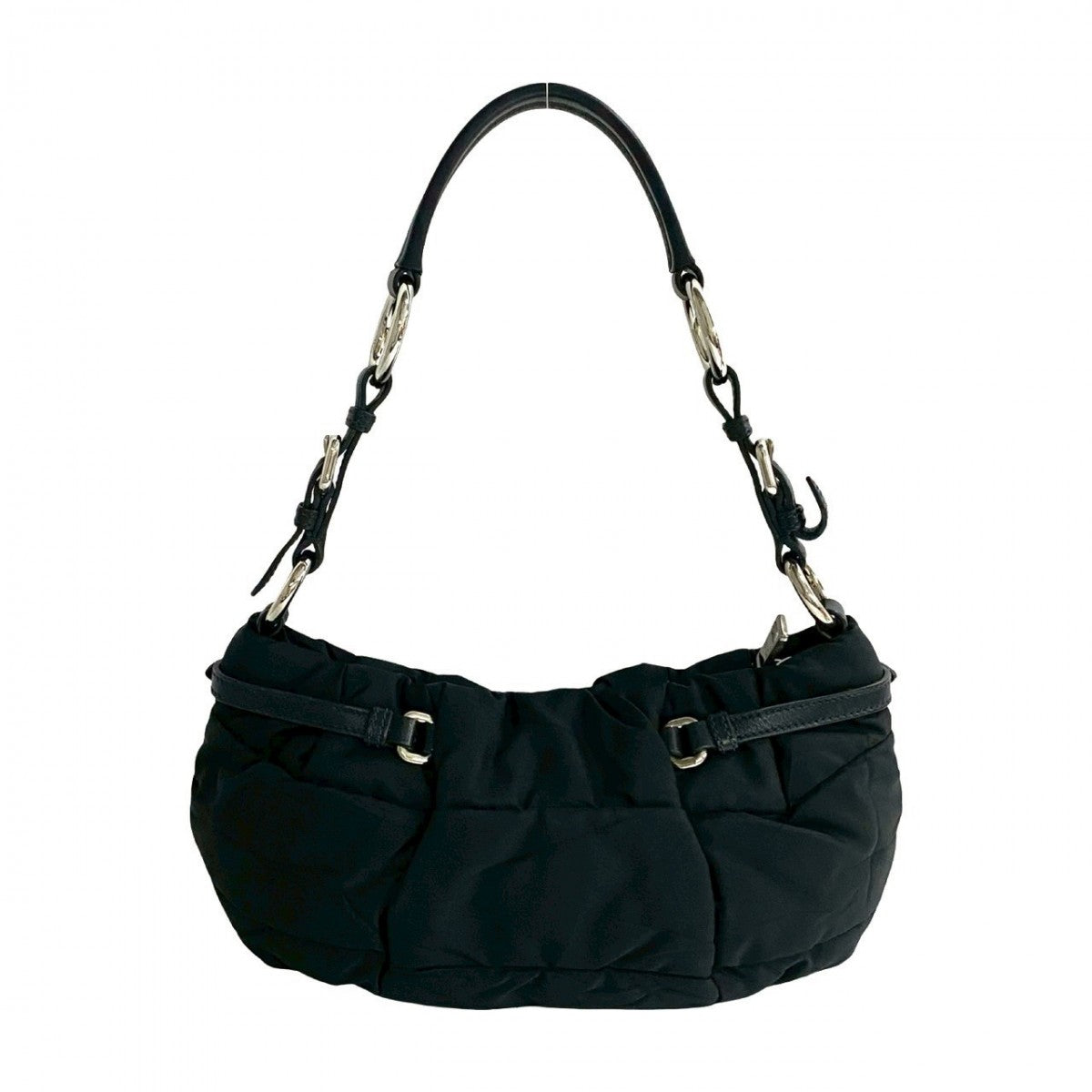 PRADA Shoulder Bag Nylon black
