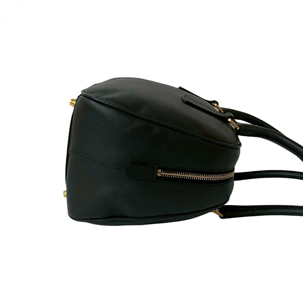 PRADA Handbag leather black