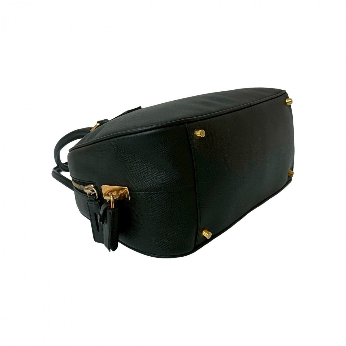 PRADA Handbag leather black