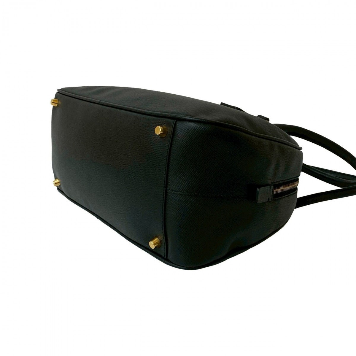 PRADA Handbag leather black