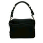 PRADA Shoulder Bag Leather, Nylon black Triangle Logo Metal Women Used Authentic