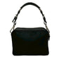 PRADA Shoulder Bag Leather, Nylon black Triangle Logo Metal Women Used Authentic