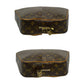 LOUIS VUITTON Business bag M53343 Leather, PVC Brown Monogram Portodocument Pegasus mens Used Authentic