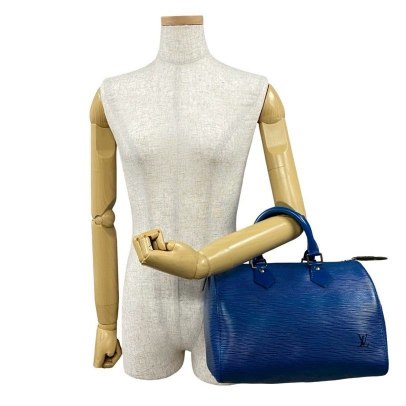LOUIS VUITTON Handbag M43015 Epi Leather blue Epi Speedy 25