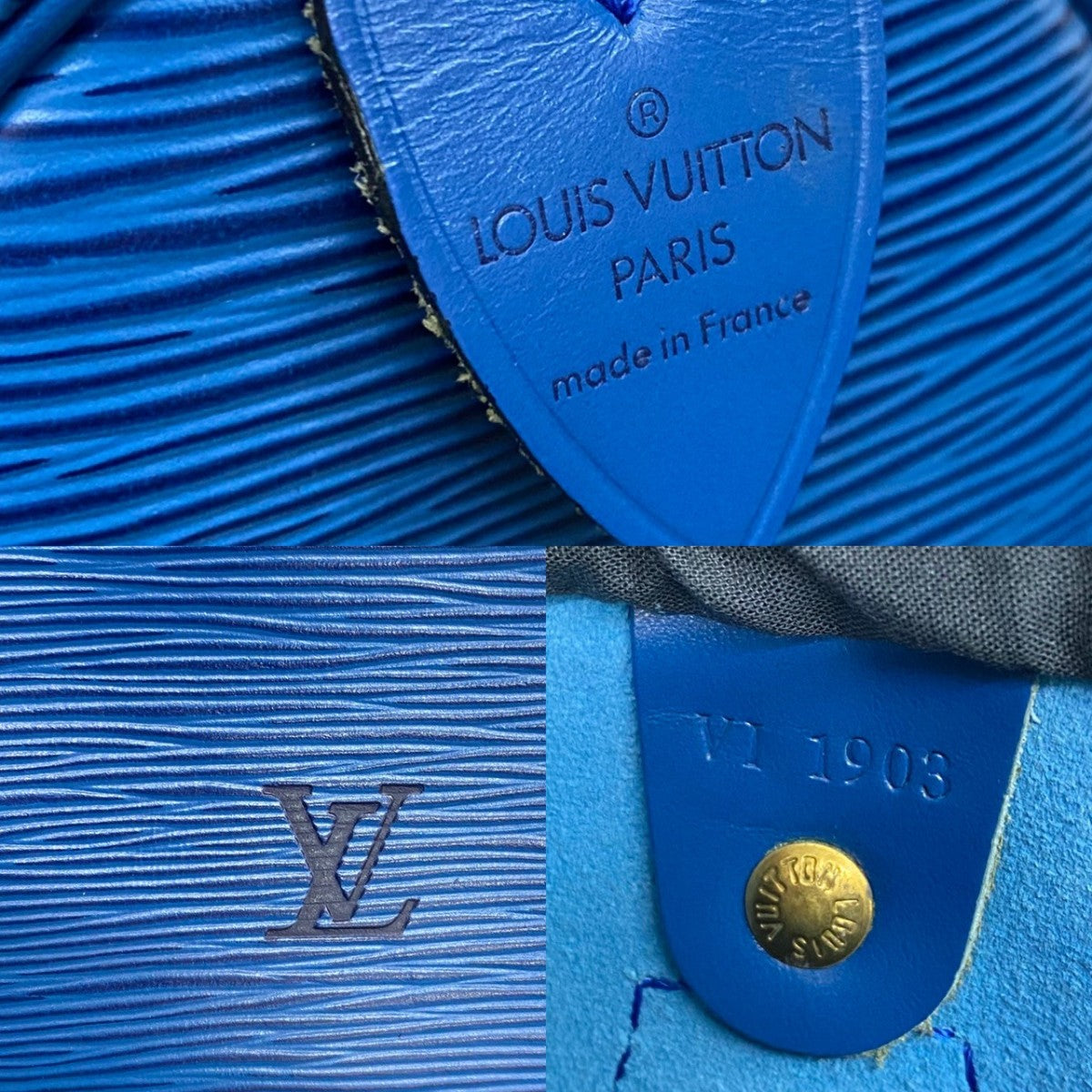 LOUIS VUITTON Handbag M43015 Epi Leather blue Epi Speedy 25