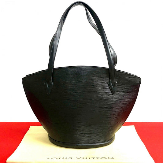 LOUIS VUITTON Tote Bag M52264 Epi Leather black Epi Sunjack shopping Women Used Authentic