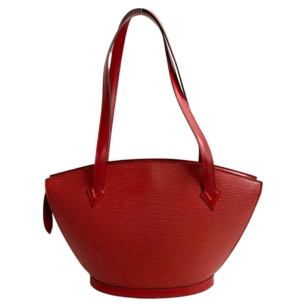 LOUIS VUITTON Tote Bag M522337 Epi Leather Red Epi Sunjack shopping Women Used Authentic