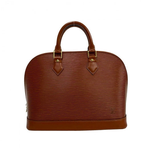 LOUIS VUITTON Handbag M52143 Epi Leather Brown Epi Alma