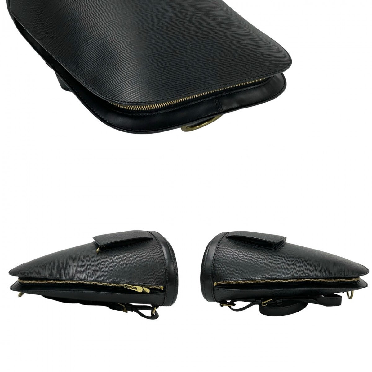 LOUIS VUITTON Backpack M52292 Epi Leather black Epi Coblanc