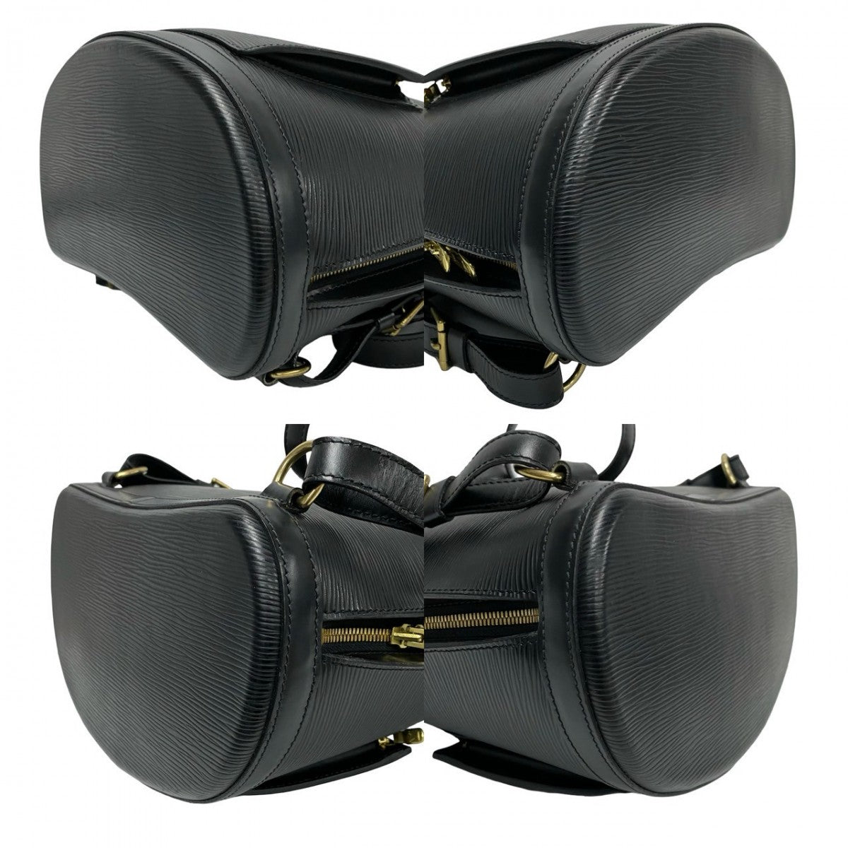 LOUIS VUITTON Backpack M52292 Epi Leather black Epi Coblanc
