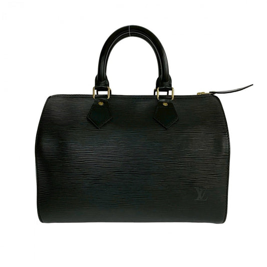 LOUIS VUITTON Handbag M43012 leather black Epi Speedy 25