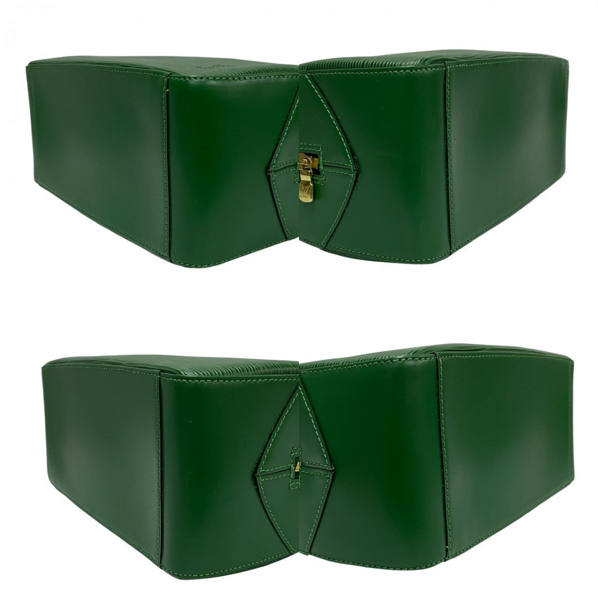 LOUIS VUITTON Handbag M52044 Epi Leather green Epi Sablon Women Used Authentic