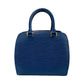 LOUIS VUITTON Handbag M52055 Epi Leather blue Epi Ponneuf Women Used Authentic