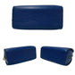 LOUIS VUITTON Handbag M52055 Epi Leather blue Epi Ponneuf Women Used Authentic