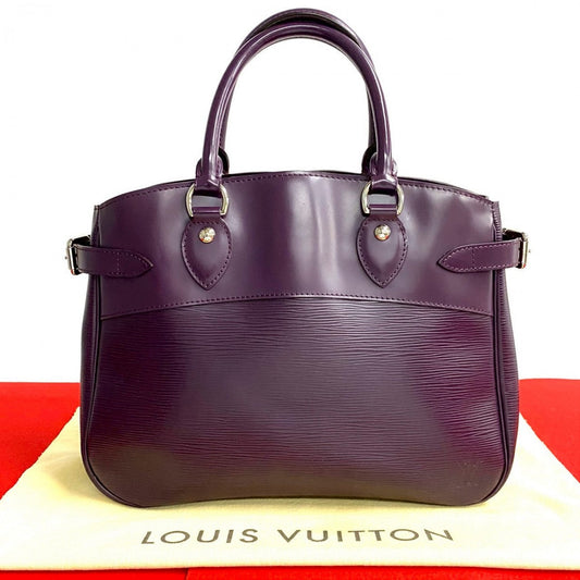LOUIS VUITTON Handbag M5926K Epi Leather purple Epi Passy PM Women Used Authentic