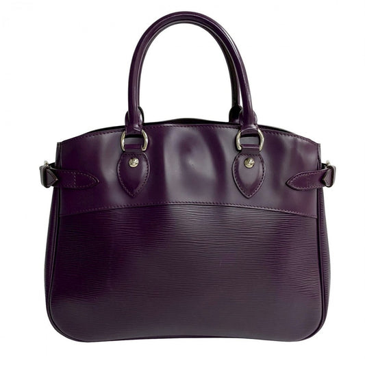 LOUIS VUITTON Handbag M5926K Epi Leather purple Epi Passy PM Women Used Authentic