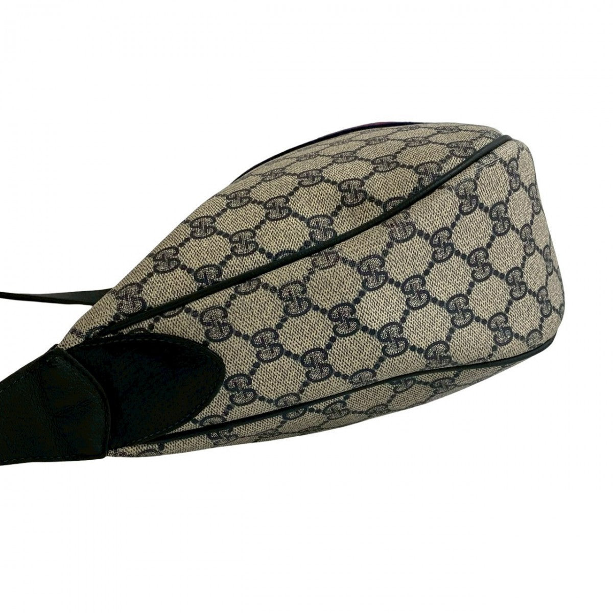 GUCCI Shoulder Bag leather Navy