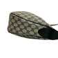 GUCCI Shoulder Bag leather Navy