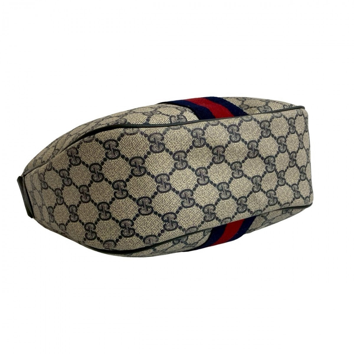 GUCCI Shoulder Bag leather Navy