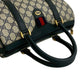 GUCCI Handbag leather Navy Sherry line