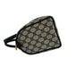 GUCCI Handbag leather Navy Sherry line