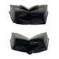 GUCCI Shoulder Bag leather black GG logoMetal Sherry line Women Used Authentic