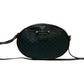 GUCCI Shoulder Bag Leather, PVC black Micro GG logoMetal Women Used Authentic