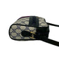 GUCCI Shoulder Bag leather Navy Sherry line