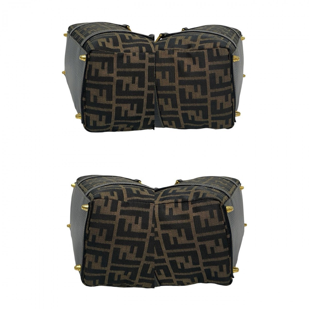 FENDI Shoulder Bag leather Brown