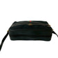 GUCCI Shoulder Bag Canvas, Leather black GG logo Metal Sherry line Women Used Authentic