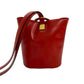 CELINE Shoulder Bag leather Red